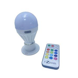 Colour Changing Light Bulb With Remote IZoom LED Light Hang And Grab